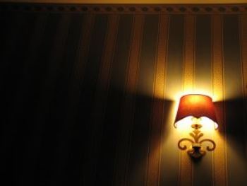 light in a dark room