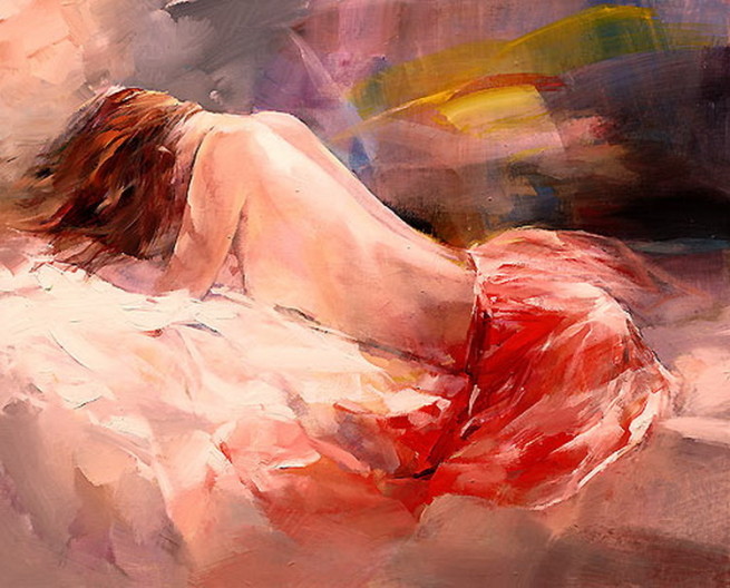 "Thinking" by Willem Haenraets, limited edition giclée on canvas