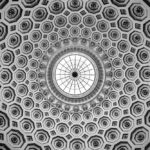 Kedleston Hall ceiling, Derby, UK