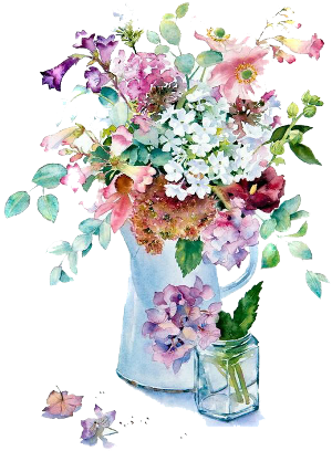 flowers in vase