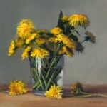 "Dandelions Still Life" by Elizabeth Floyd