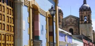 buildings in Oaxaca