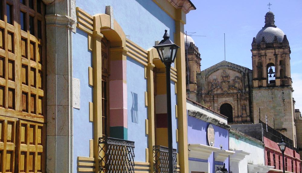 buildings in Oaxaca