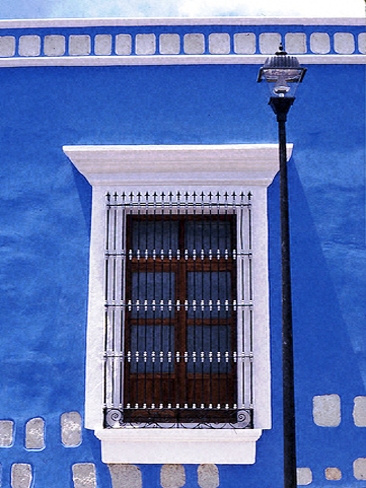 Traditional window in Oaxaca