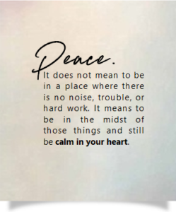 peace