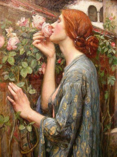 "The Soul of the Rose" by John William Waterhouse, 1908.
