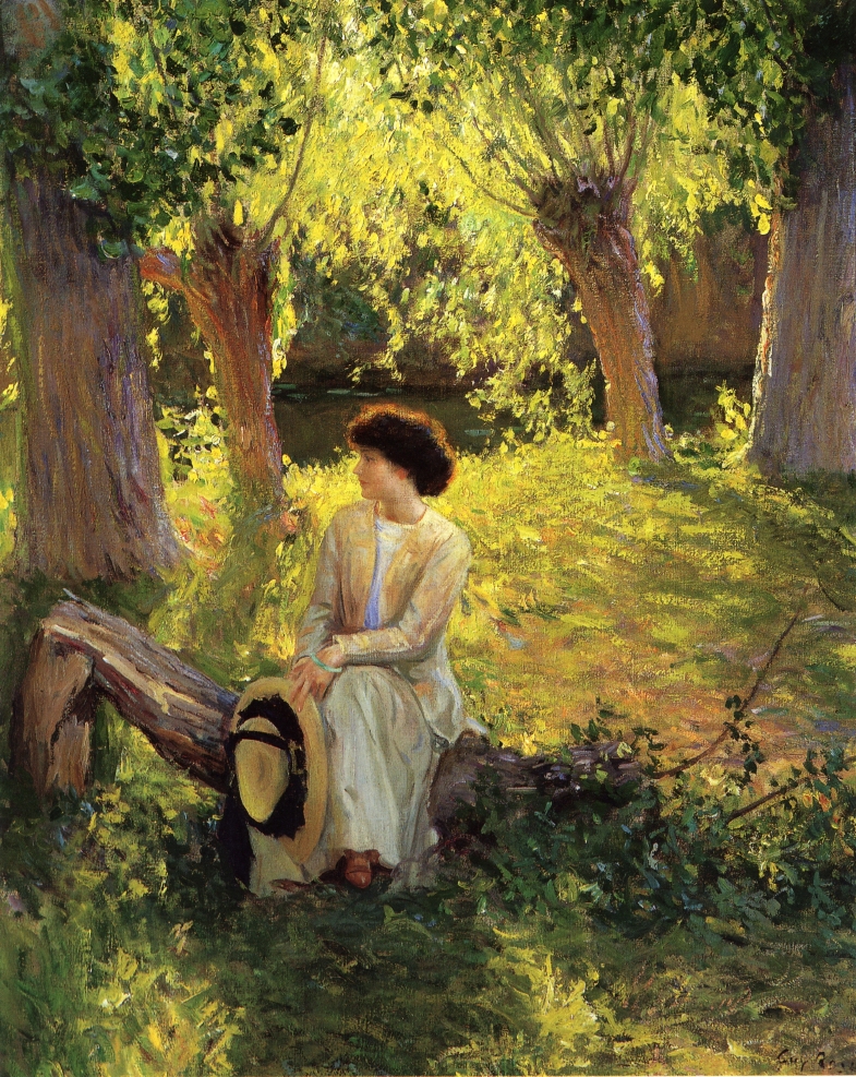 "Warm Afternoon" by Guy Rose, 1910