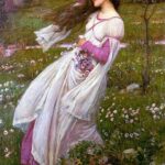 "Windflowers" by John William Waterhouse, 1903.